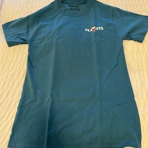 Anti Social Social Club Peanuts Tee in Light Blue. NWT. Unisex Size Small.